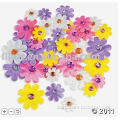 Self-Adhesive Daisies With Jewel Center